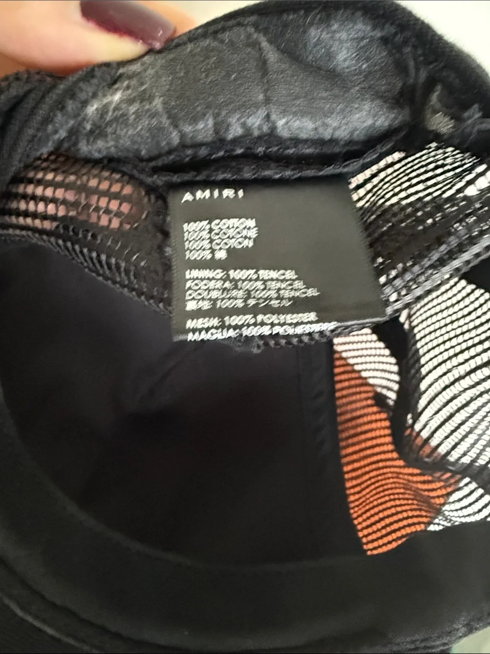 AMIRI Trucker Hat